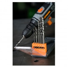 STHOR Set 5 burghie universale 4-10 mm cu prindere..